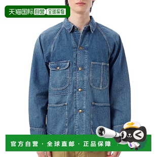 韩国直邮ORSLOW 1950年代复古风二手水洗牛仔连体衣 牛仔外套 03-