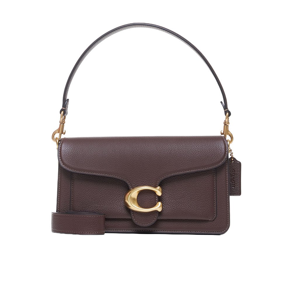 COACH 女士斜挎包 CH857B4MPL 黑色 徽标单肩包