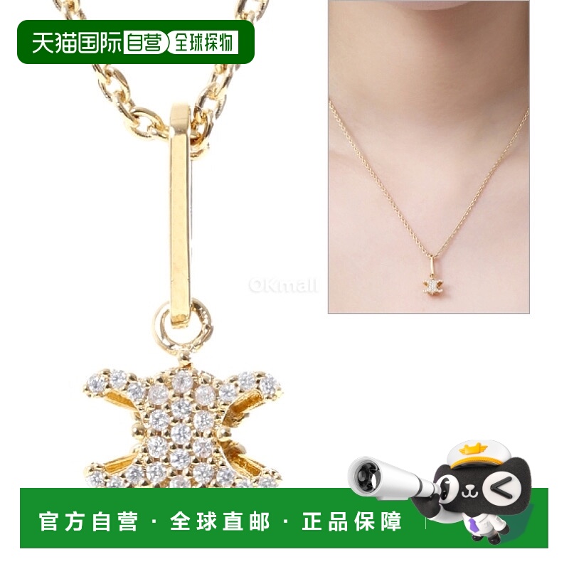 韩国直邮CELINE Triomphe Solitaire 闪耀项链 (461NS6BCZ 35OR)