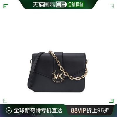 香港直邮Michael Kors 奥莱款 CARMEN中号纯色皮革女士斜挎包35S2