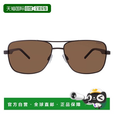 自营Polaroid Polarized Brown Navigator Men's Sunglasses PLD