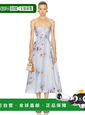 1h可退 香港直邮潮奢 ZIMMERMANN 女士 Hypnotic Picnic 连衣裙 5