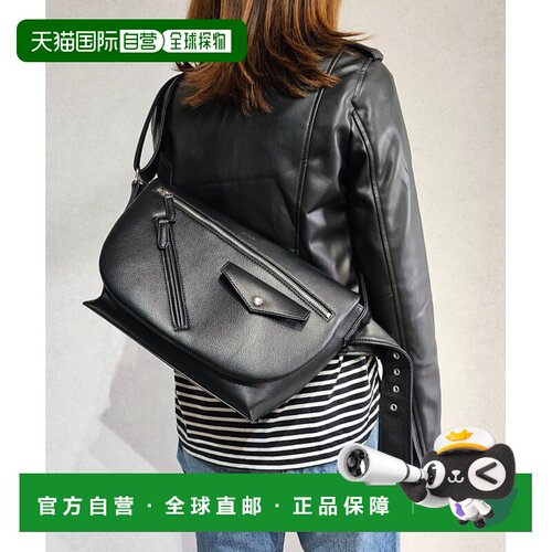 1h可退 日本直邮jouetie 女士时尚拉链大容量肩包 柔软合成皮革