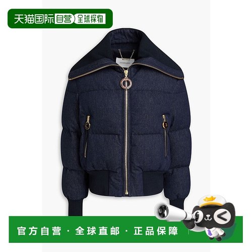 1h可退 香港直邮ZIMMERMANN 女士 绗缝牛仔羽绒夹克 7510JF231MID