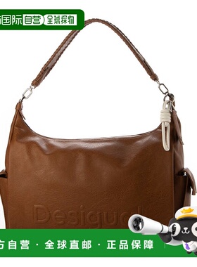 日本直邮Desigual 标志大容量单肩包 [DE819AW23680]