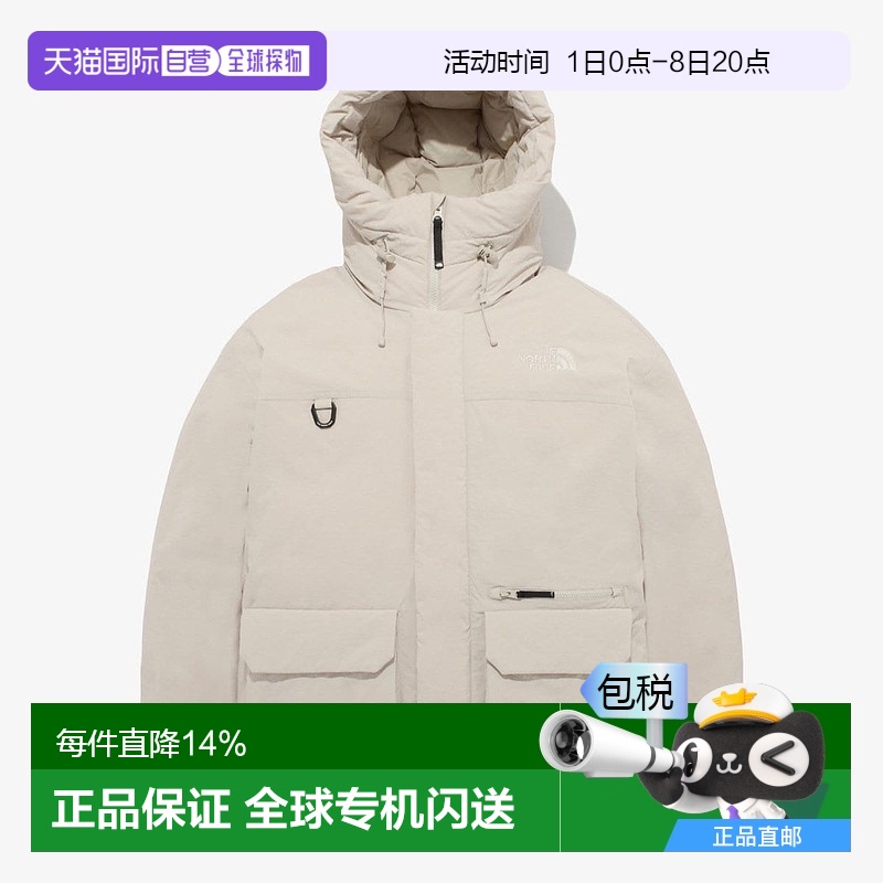 韩国直邮 The North Face北面户外休闲工装舒适羽绒服NJ1DQ64B