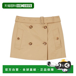 香港直邮潮奢 Brielle Burberry 女士 迷你半身裙 巴宝莉 1h可退