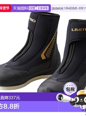 日本直邮Shimano Limited Pro Ayu 羊毛毡鞋26.0cm黑色FS-520W