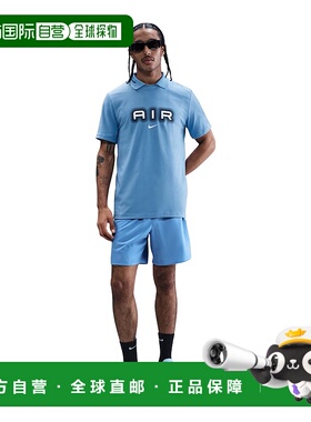 自营男士NIKE AIR图案T恤_蓝色BEYOND 美国奥莱直发耐克
