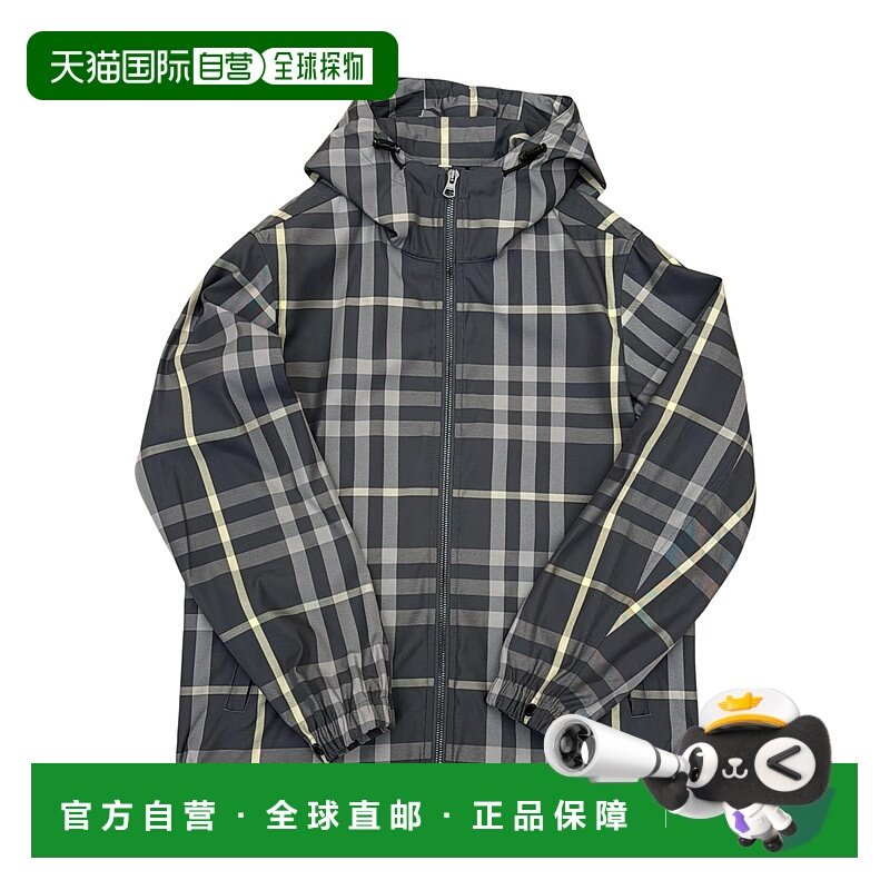1h可退 香港直邮burberry 男士 夹克衫博柏利长袖外套