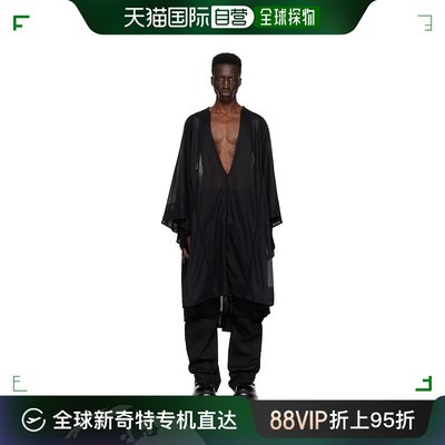 香港直邮潮奢 Julius 男士 黑色 Edge Neck 连衣裙 857KNM3