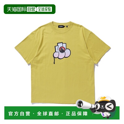 1h可退 日本直邮XLARGE 男女同款印花短袖T恤 101251011026