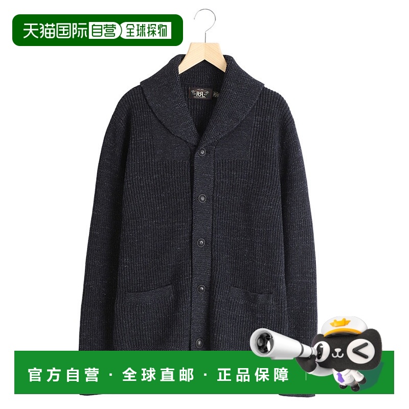 1h可退 日本直邮Double RL 男士 复古风格开衫 MNRRSWE16820160