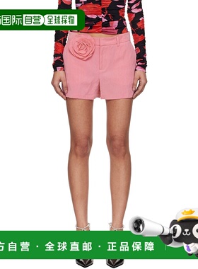 香港直邮潮奢 Blumarine 蓝色情人 女士 粉色 Fluid Gabardine Ro