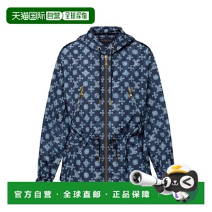 自营欧洲直邮LV路易威登 Art Nouveau女士聚酰胺老花图案派克大衣