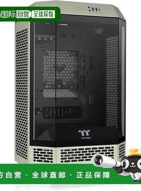 【日本直邮】Thermaltake曜越 PC机箱 绿色 CA-1Y4-00SEWN-00