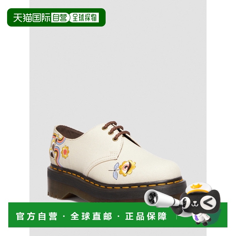 韩国直邮DR.MARTENS马丁博士正品乐福鞋女款V 1461 Quad Parchmen