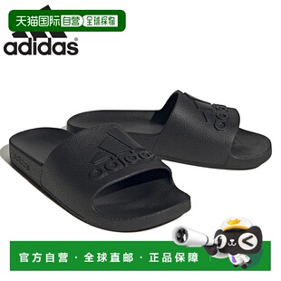 日本直邮阿迪达斯男士女士 ADILETTE AQUA U 凉鞋淋浴凉鞋 Adilet