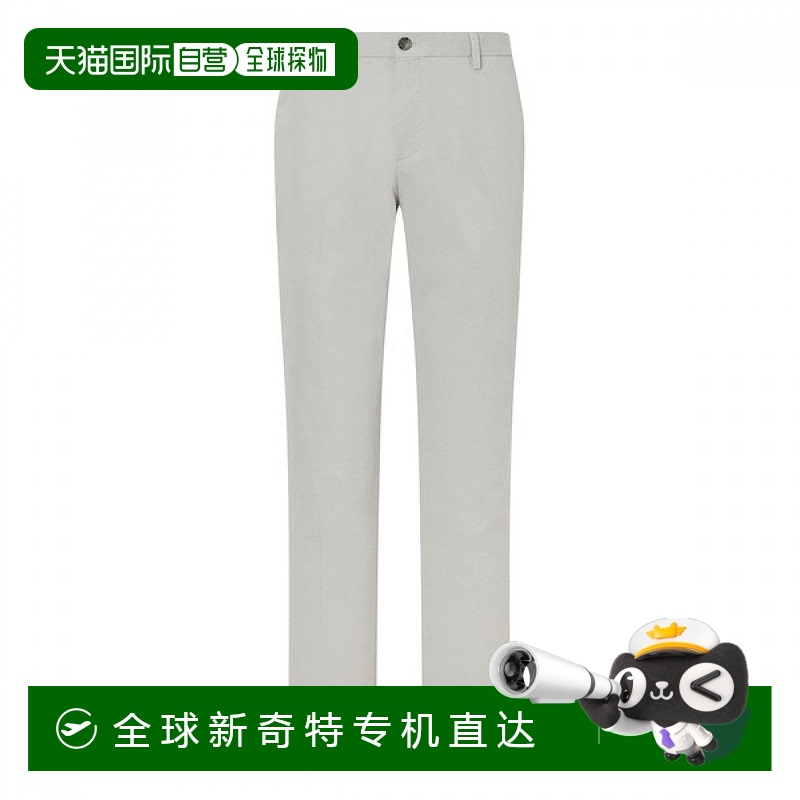 韩国直邮（Hedges）24SS 灰色纯棉混纺长裤 WHPA4B330G2