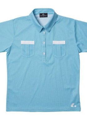 日本直邮LUCENT 女式比赛衬衫蓝色网球 XLP4717 女式短袖