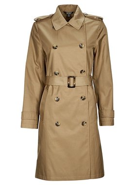 Lauren Ralph Lauren 拉夫劳伦 女士 DB BLTD 风衣 米色