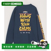 日本直邮CHUMS Dog长袖 洽洽鸟 1h可退 男女同款 Hot T恤 纯棉街头