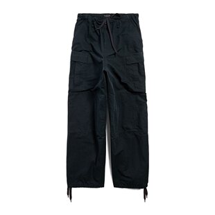 SS2025 BALENCIAGA 814571TQP134063 休闲裤 黑色 男士