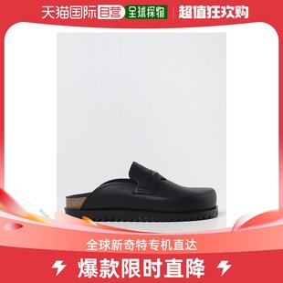 Versace 皮质短靴 香港直邮潮奢 范思哲 男士 Greca