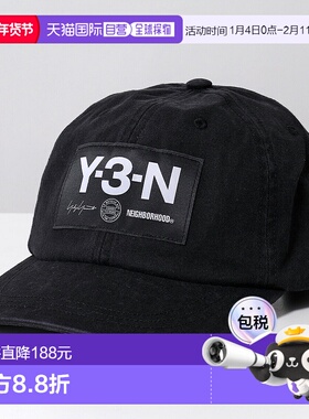 日本直邮Y-3 x NEIGHBORHOOD 联名棒球帽 NBHD CAP KA0609 男士纯