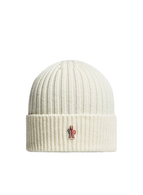 MONCLER 男士帽子 J20973B0001004761034 CO 白色 徽标帽子
