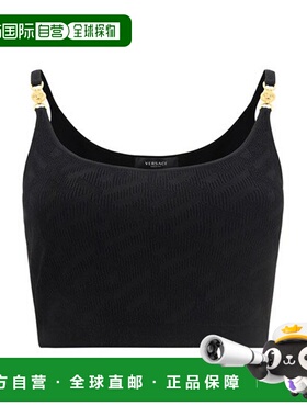 香港直邮Versace 范思哲 女士 提花短款背心 10087891A05236吊带