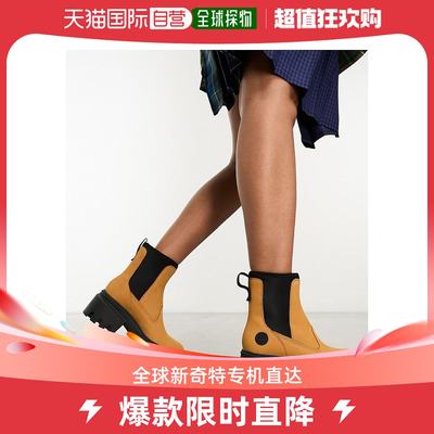 香港直邮潮奢 Timberland 女士Timberland everleigh 小麦色牛巴