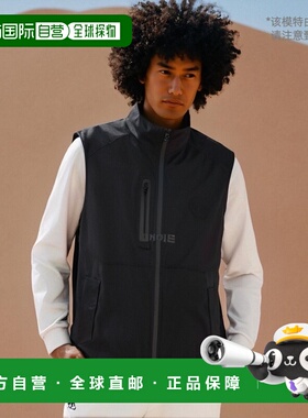 韩国直邮G/Fore高尔夫无袖上装T恤黑色针织背心时尚潮流百搭