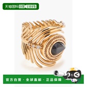 1h可退 0824XF24GOLDONYX 镀金玛瑙戒指 香港直邮ZIMMERMANN 女士