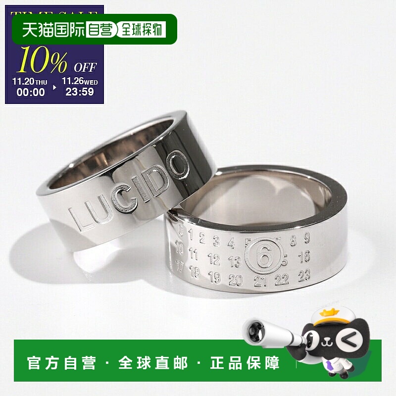 日本直邮MM6 Maison Margiela 戒指 SM7UQ0055 P6469 女士编号标