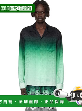 1h可退 香港直邮潮奢 Casablanca 男士 绿色 & 黑色 Ping Pong Lo