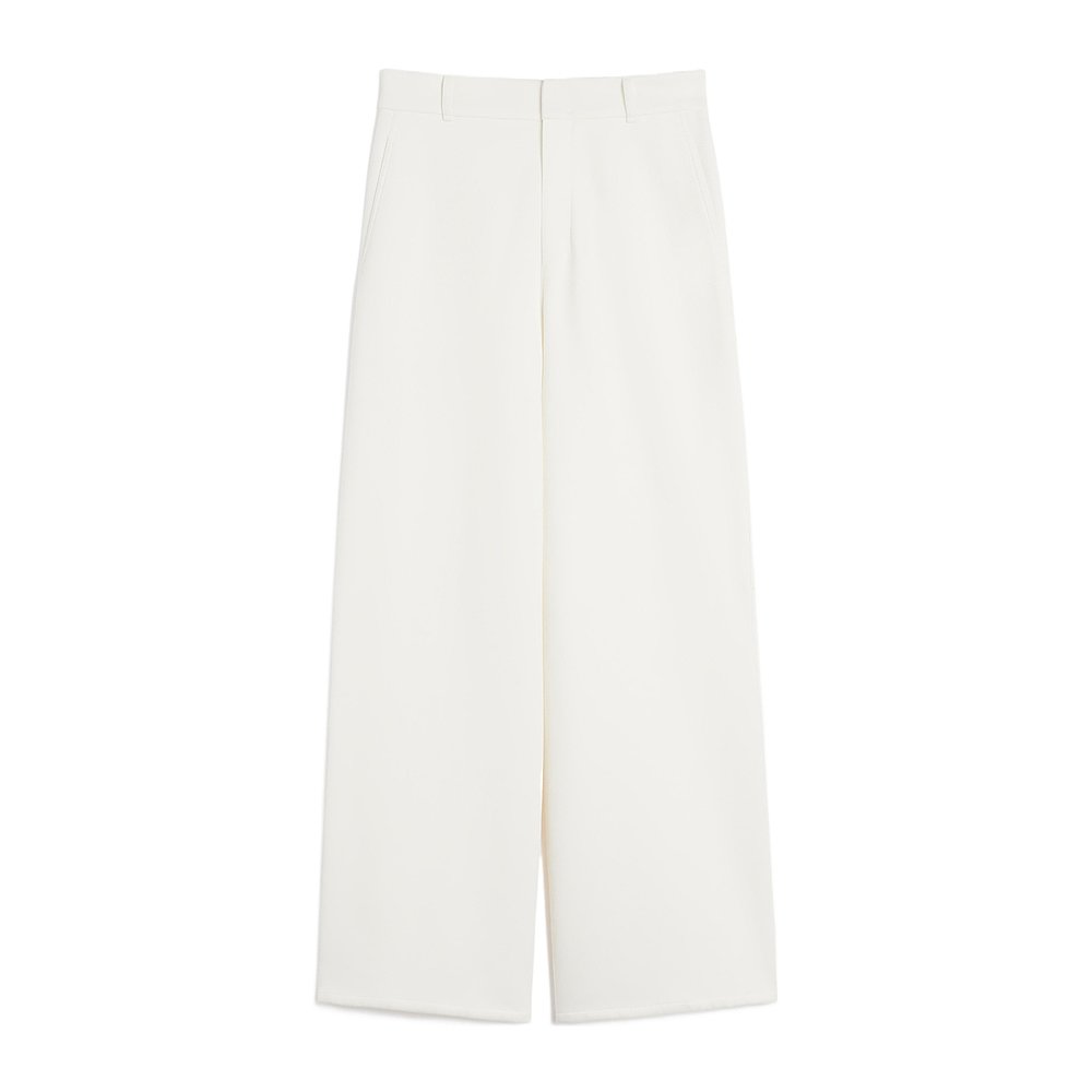 MAX MARA 女士休闲裤 9786025106001 AW2025 白色 腰带袢休闲裤图片