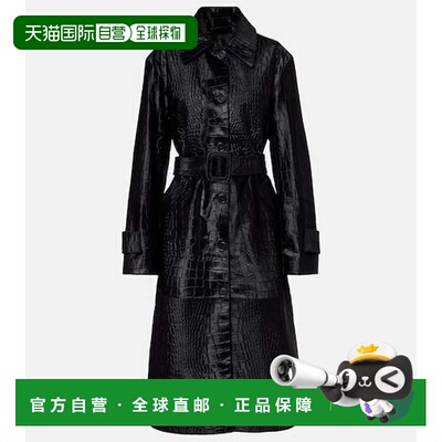 1h可退 香港直邮潮奢 JOSEPH 约瑟夫 女士 Auger 鳄鱼纹小牛毛大