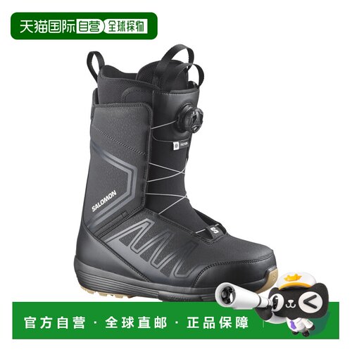 自营欧洲直邮Salomon萨洛蒙 FACTION BOA®男士黑色合成材质滑雪靴