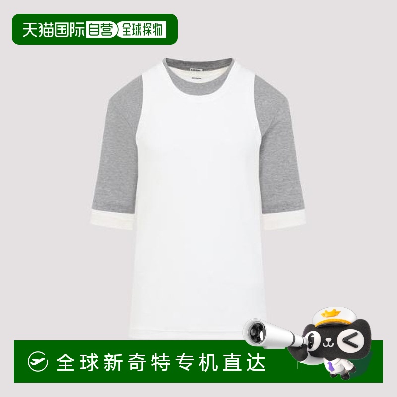 韩国直邮JIL SANDER25SS短袖T恤男J47FV0109 JTN357 971 GRANITE