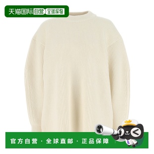 白色 香港直邮ALAIA AW2022 AA9S01862M628020 圆领长 女士针织衫