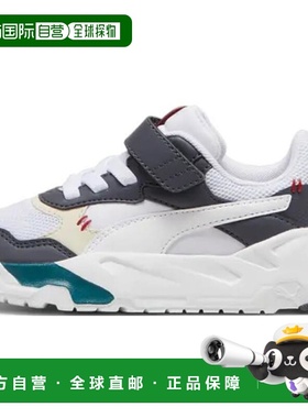 香港直邮彪马PUMA彪马 Trinity 系列潮流运动低帮儿童跑步鞋白色