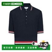 SS2026 香港直邮THOM 蓝色 T恤 MKP155AY3009415 BROWNE 男士