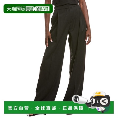 自营Oscar de la Renta Wool-Blend Pant - black 美国奥莱直发