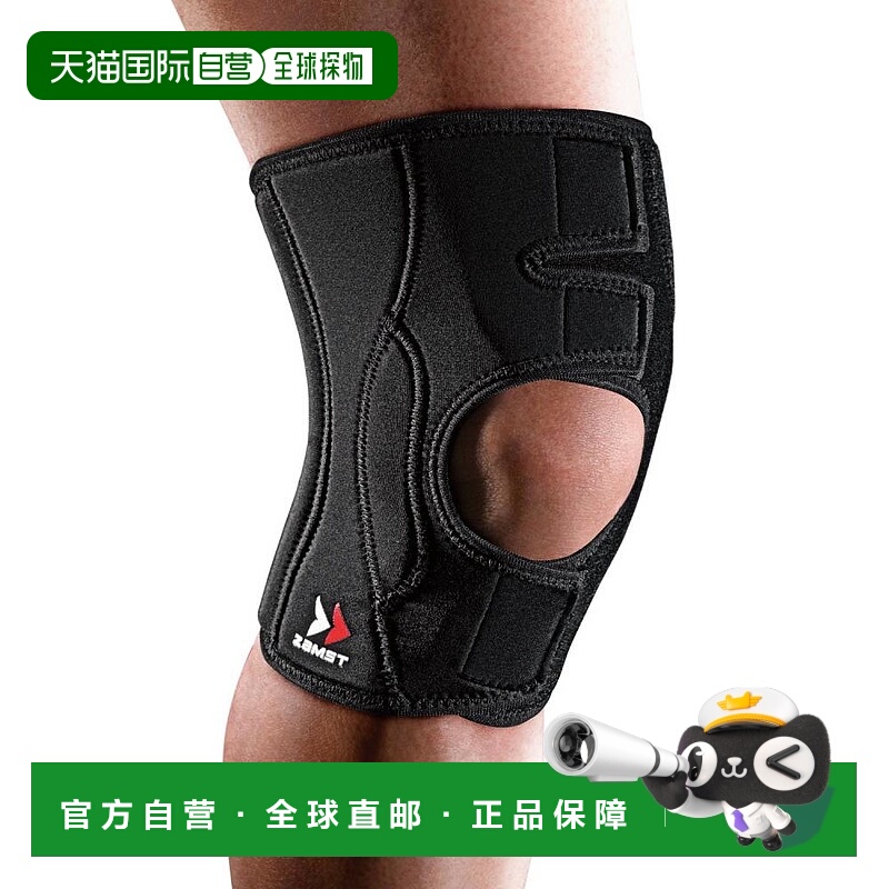 【日本直邮】Zamst赞斯特户外运动EK-3护膝左右通用L黑色 371903