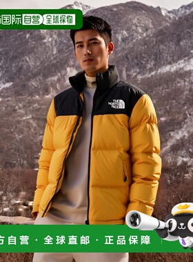 香港直邮THE NORTH FACE 男士羽绒服 NF0A3C8DZU3 CO 橙色 Nuptse