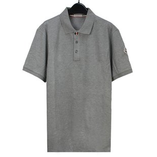 男士 灰色 POLO 84556 987 领子 T恤 MOC325g 8A73500 MONCLER