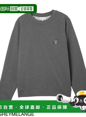 日本直邮Maison Kitsune 男士卫衣 mm00304km0001 h170 深灰色混