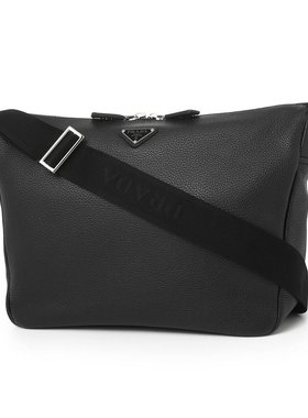 日本直邮PRADA 单肩包 黑色 男士 2vh182 vnoo 2bbe f0002