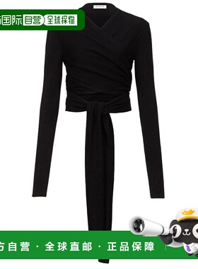 1h可退 香港直邮alaia 女士 ALAΪA 裹式上衣 AA9S0368K144C